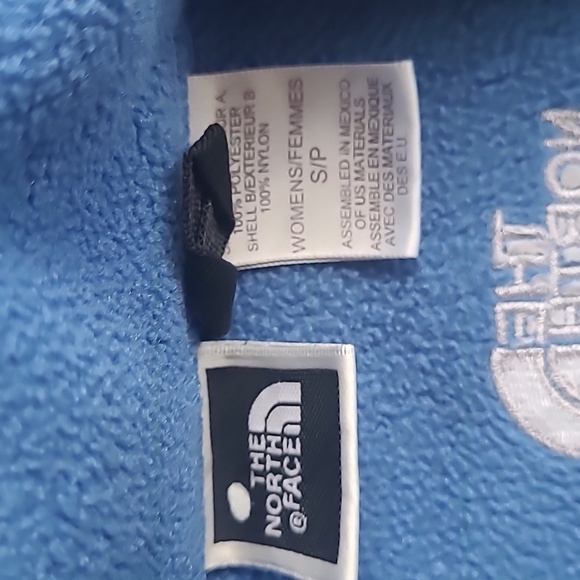 The North Face Jacket Women's Small Blue Fleece Polartech Full Zip Activewear - Picture 9 of 12